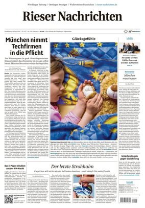 Cover of Rieser Nachrichten