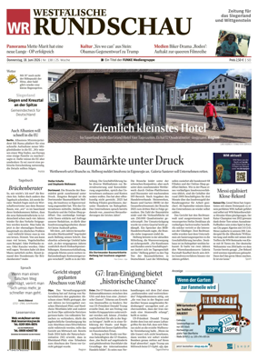 Cover of Westfalische Rundschau (Siegen)