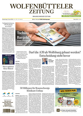 Cover of Wolfenbutteler Zeitung