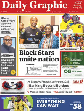 Cover of Daily Graphic