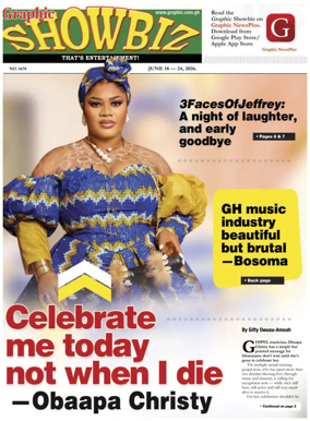 Cover of Graphic Showbiz