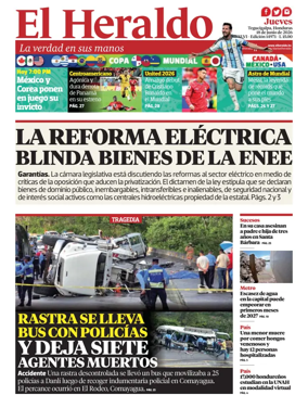 Cover of Diario El Heraldo