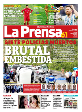 Cover of Diario La Prensa