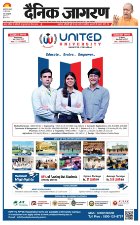 Cover of Dainik Jagran - Varanasi
