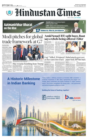 Cover of Hindustan Times Uttarakhand