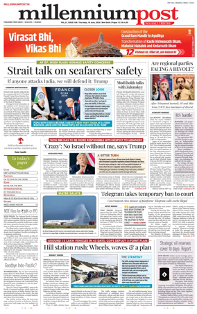 Cover of Millennium Post