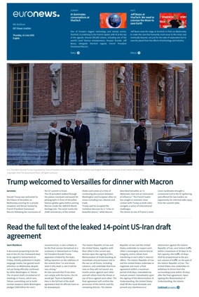 Cover of EuroNews (English Edition)