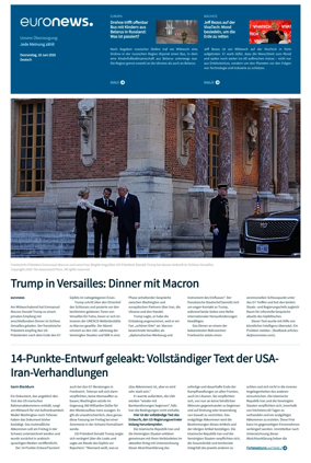 Cover of Euronews (German Edition)