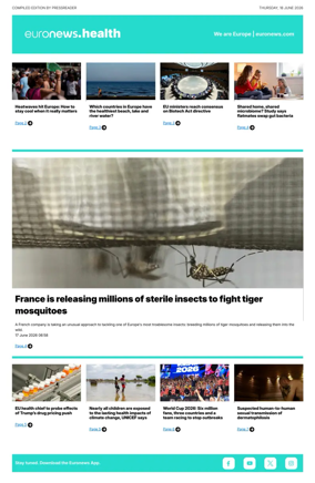 Cover of Euronews Health (English) Compiled Edition