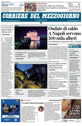 Cover of Corriere del Mezzogiorno (Campania)