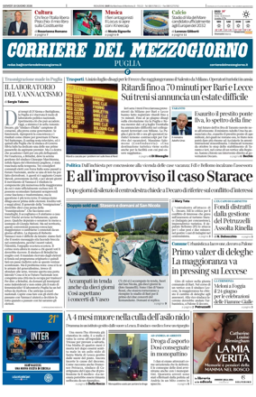 Cover of Corriere del Mezzogiorno (Puglia)