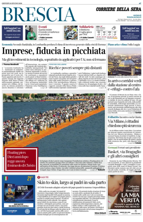 Cover of Corriere della Sera (Brescia)