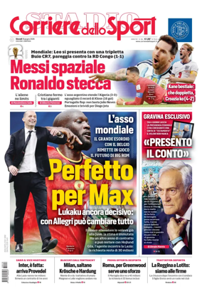 Cover of Corriere dello Sport (Campania)