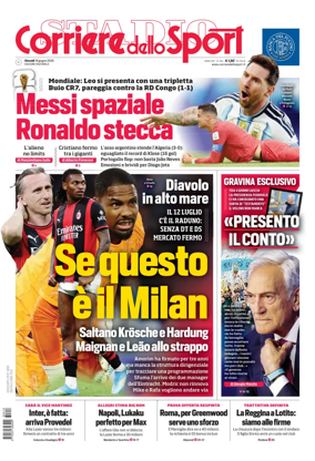Cover of Corriere dello Sport (Lombardia)