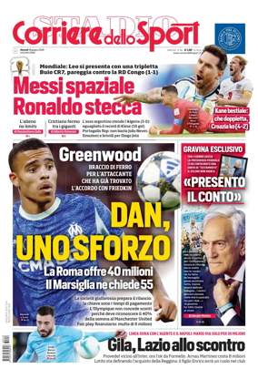 Cover of Corriere dello Sport (Roma)