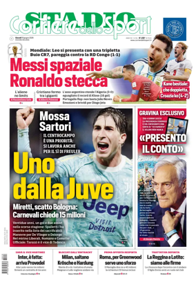 Cover of Corriere dello Sport Stadio (Bologna)