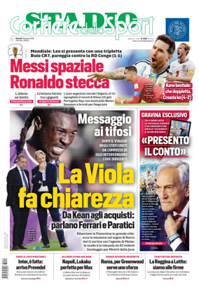 Cover of Corriere dello Sport Stadio (Firenze)