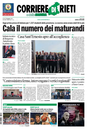 Cover of Corriere di Rieti
