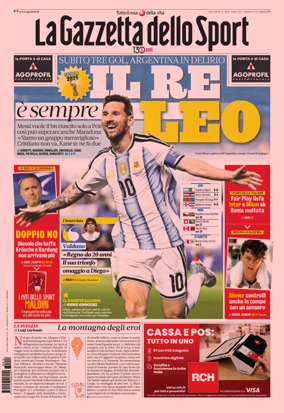 Cover of La Gazzetta dello Sport - Milano