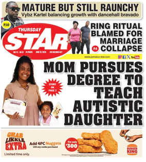 Cover of The Star (Jamaica)