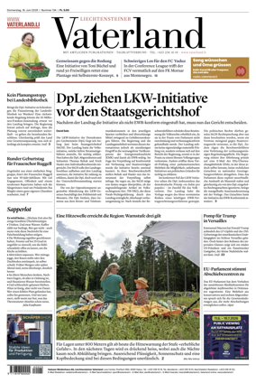 Cover of Liechtensteiner Vaterland
