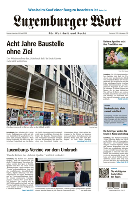 Cover of Luxemburger Wort