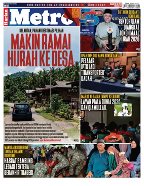 Cover of Harian Metro