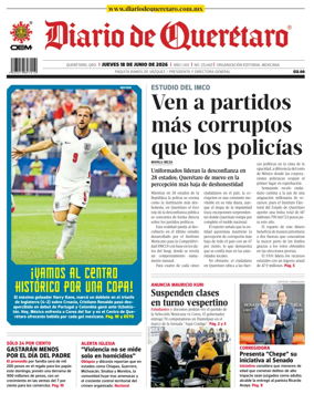 Cover of Diario de Queretaro