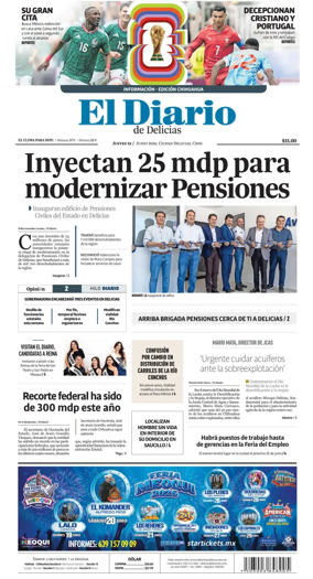Cover of El Diario de Delicias