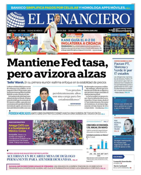 Cover of El Financiero