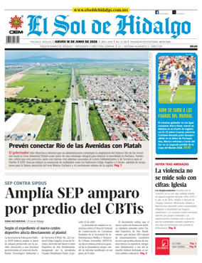Cover of El Sol de Hidalgo