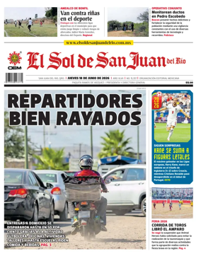Cover of El Sol de San Juan del Rio