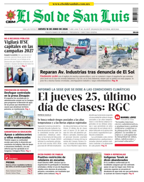 Cover of El Sol de San Luis Potosi