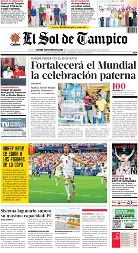 Cover of El Sol de Tampico