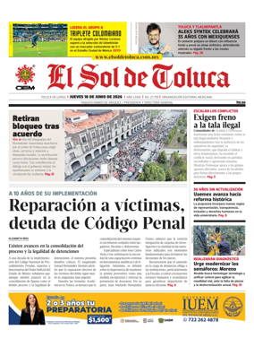 Cover of El Sol de Toluca