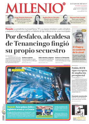 Cover of Milenio Edo de Mexico