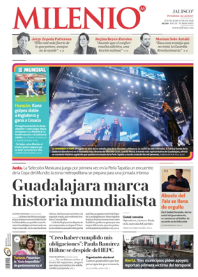 Cover of Milenio Jalisco