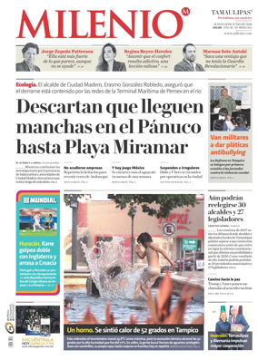 Cover of Milenio Tamaulipas