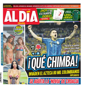Cover of Periodico Al Dia (Celaya)