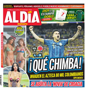 Cover of Periodico Al Dia (Irapuato)