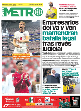 Cover of Publimetro Merida