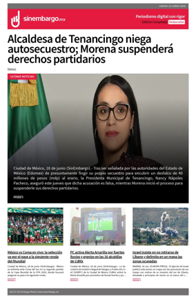 Cover of Sin Embargo destacadas