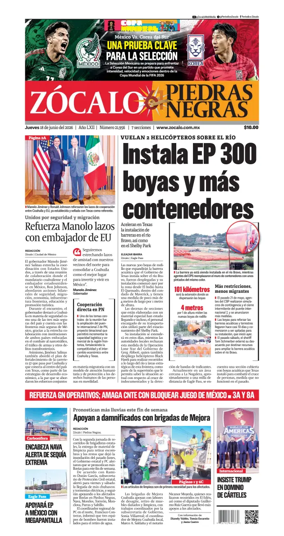 Cover of Zocalo Piedras Negras