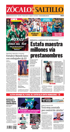 Cover of Zocalo Saltillo