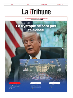 Cover of La Nouvelle Tribune