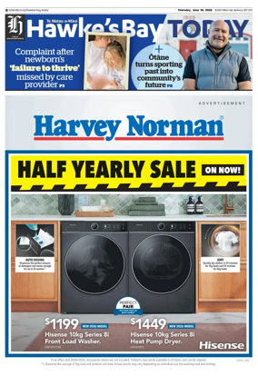 Cover of Hawke's Bay Today