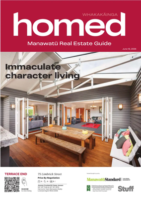 Cover of Homed Manawatu Standard