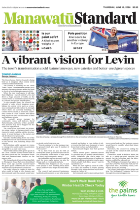 Cover of Manawatu Standard