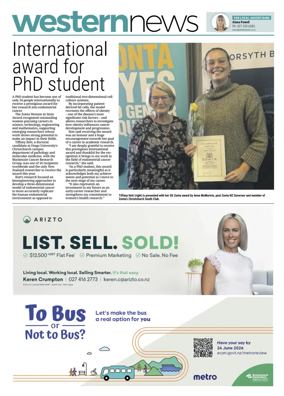 Cover of Western News (Christchurch)