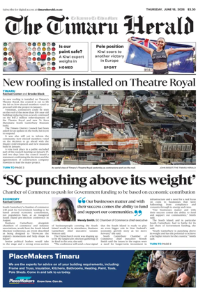 Cover of The Timaru Herald